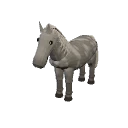 A dappled grey horse